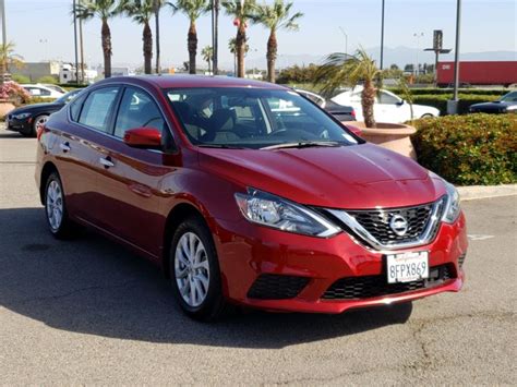 Used Nissan Sentra Red Exterior For Sale