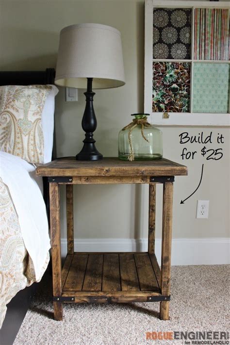 Simple Square Side Table Free Diy Plans Rogue Engineer