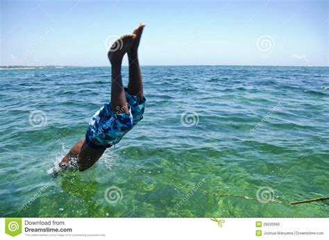 Diving Man Stock Photo Image Of Travel Funny Body 29020990