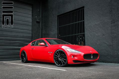 Stunning Red Maserati Granturismo Tuned Maserati Granturismo