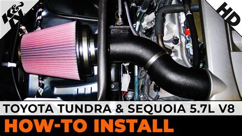 Toyota Tundra And Sequoia 57l V8 63 9031 1 Air Intake Installation