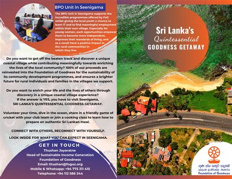 Sustainable Income Generation - Dive Seenigama Dive Lanka | Dive For