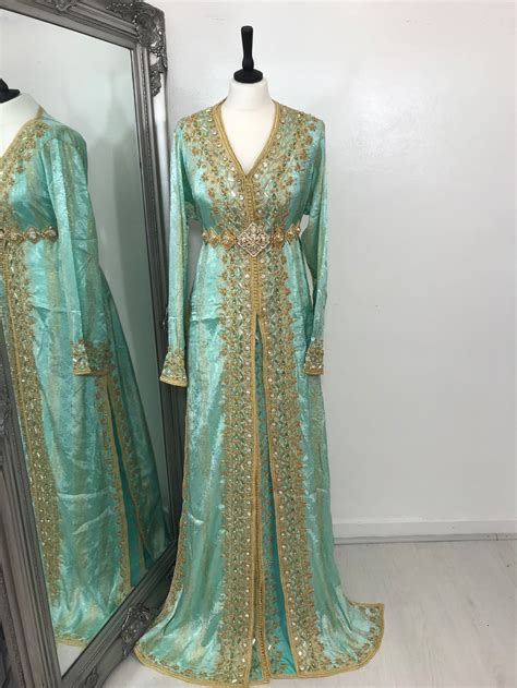 Moroccan Kaftan Takchita Caftan Dress Etsy
