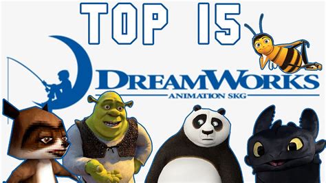 Top Ten Dreamworks Movies