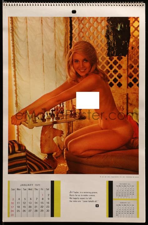 EMoviePoster Com 5g0135 PLAYBOY Calendar 1971 A Different Nude