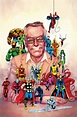 Um ano sem Stan Lee Marvel relembra o roteirista em arte incrível!