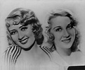 1937 Joan Blondell & Sister Gloria Blondell Press Photo | eBay