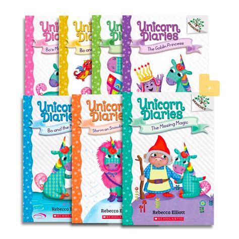 正版 Unicorn Diaries Bundle Branches Rebecca Elliott 最抵價 買書書