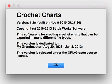 Free Crochet Charts Software ・clearlyhelena