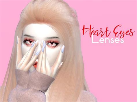 Heart Eyes Lenses The Sims 4 Catalog