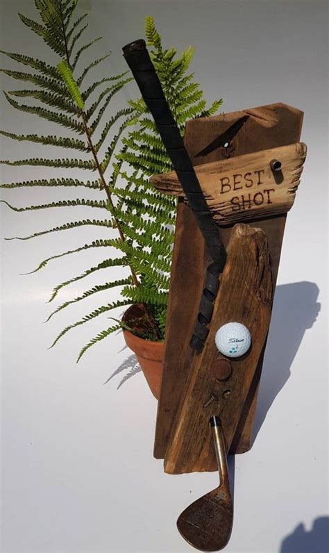 15% off with code zazpartyplan. Christmas golf gift trophy handmade in Scotland funny ...
