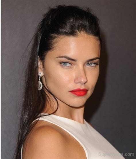 Adriana Lima Red Lips Super Wags Hottest Wives And Girlfriends Of High Profile Sportsmen