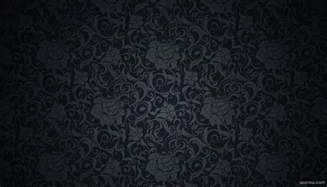 Dark Flower Pattern Wallpaper Download Floral Hd