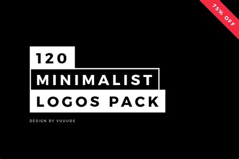 120 Minimalist Logos Pack Creative Illustrator Templates ~ Creative
