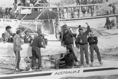 Australia Iis Americas Cup Victory Celebrates 40th Anniversary