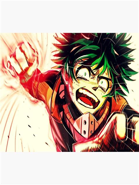 Deku Poster By Onebubble Redbubble