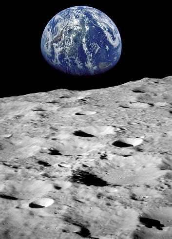 Watch don't come back from the moon on 123movies: Earth Seen From The Moon Stock Photo - Download Image Now ...