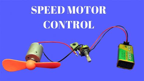 This intentional change of drive speed is known as speed control of dc motor.speed control of a dc motor is either done manually by the operator. How To Make DC Motor Speed Controller - Simple DC Motor ...