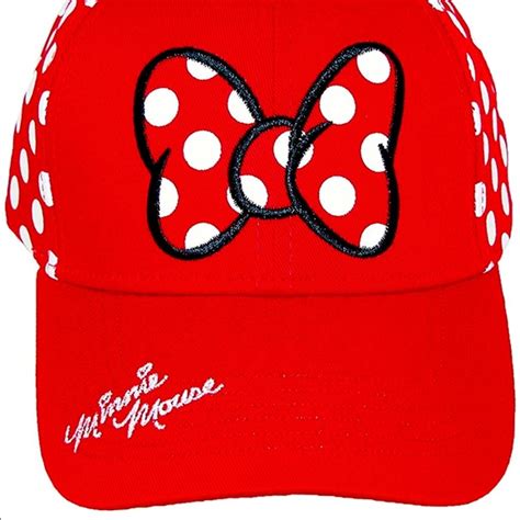Disney Accessories Disney Womens Minnie Mouse Polka Dots Baseball Hat Poshmark
