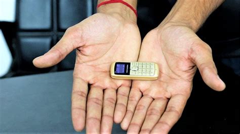 Unboxing Worlds Smallest Mobile Phone The Indian Unboxer Youtube