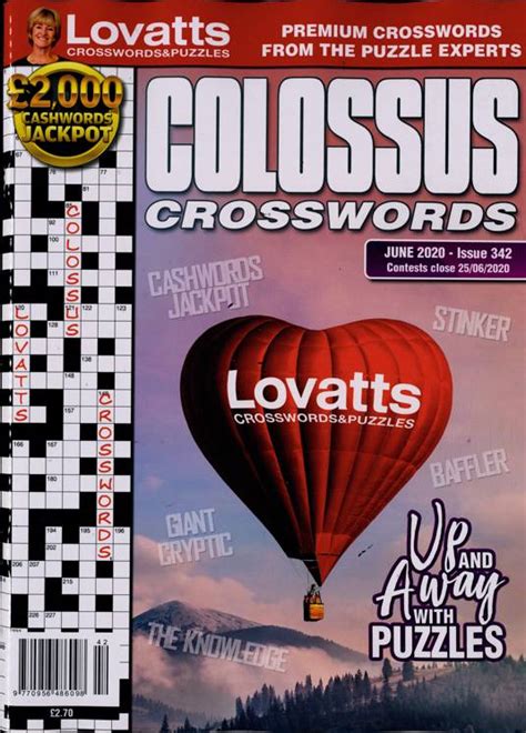 Lovatts Colossus Crossword Magazine Subscription Buy At