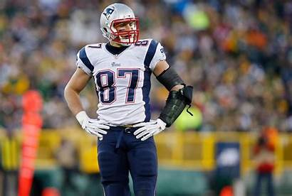Gronkowski Rob Bounce Tight Busts Fall End