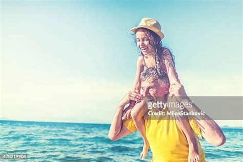 Grandpa Granddaughter Shoulders Photos And Premium High Res Pictures Getty Images