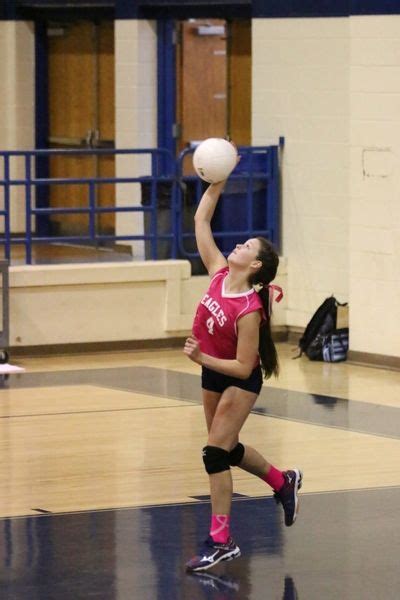 Volleyball Dig Dig Pink Liberty High School Legolas Running Sports