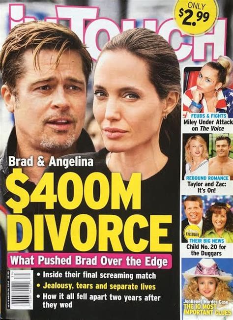 brad pitt and angelina jolie getting divorced again the hollywood gossip