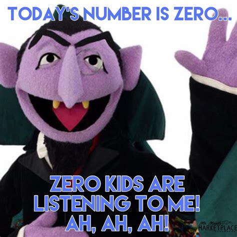 Sesame Street Meme The Count