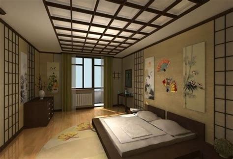 Japanese Style Bedroom Ideas Japanese Style Bedroom Ceiling Design