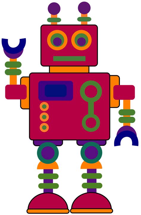 Clip Art Robot Theme Robot Clipart Robot