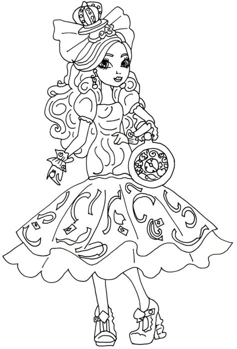 Ever After High Coloring Pages Printable Coloring Pages