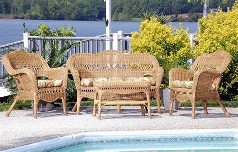 Shop patio furniture sets and a variety of outdoors products online at lowes.com. Sahara All Weather Resin Wicker Furniture Set - CDI-001-S/4