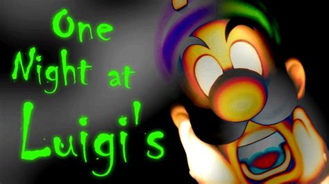 One Night At Luigis Luigikidexe Fnaf Meets Exe Youtube
