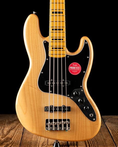 Squier Classic Vibe S Jazz Bass V Natural