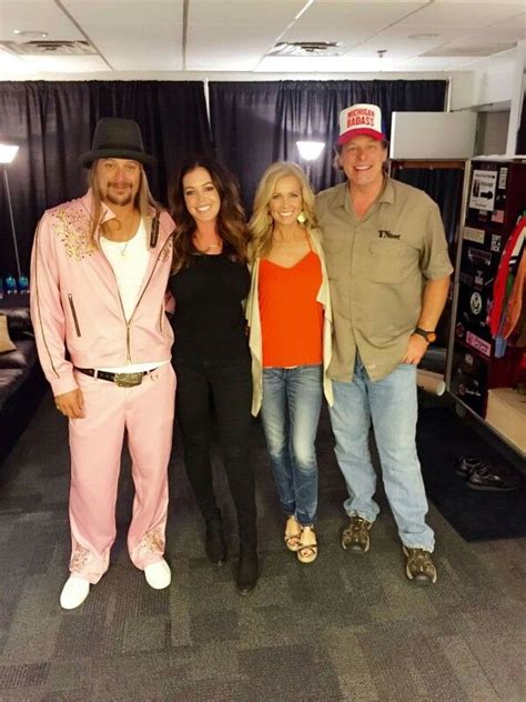 Kid Rock And Ted Nugent With Their Gals In Detroit City Style Kid