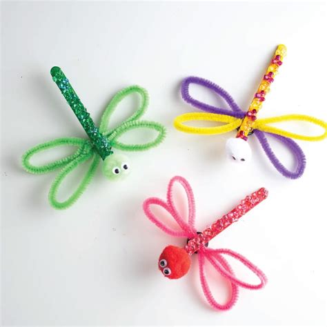 Easy Dragonfly Magnet Kids Craft A Few Shortcuts