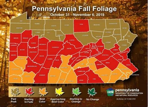 Pennsylvania Fall Foliage Where Are The Leaves Changing