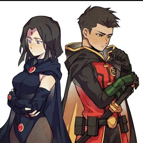 Pin On Robin And Raven