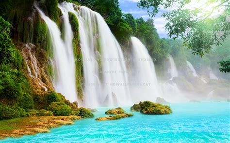 Beautiful Tropical Waterfalls Popular