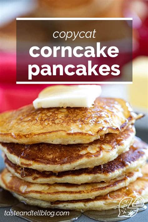 Ihop Copycat Cornmeal Pancakes Taste And Tell