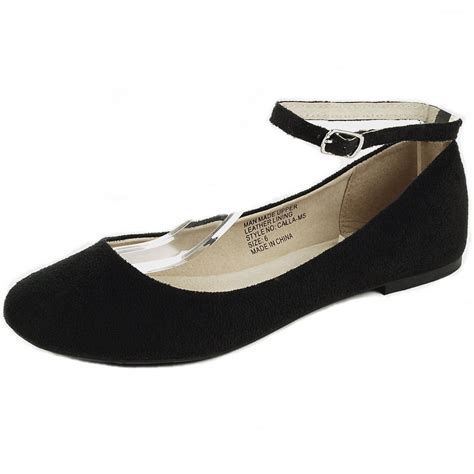 Alpineswiss Calla Womens Ballet Flats Ankle Strap Shoe Classic Ballerina Slipper Ebay