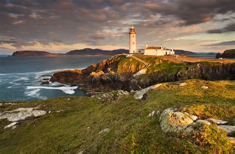 Last Light At Fanad Lighthouse