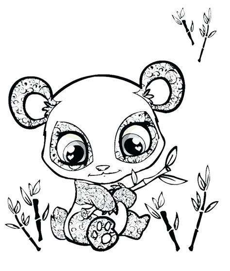 Anime Panda Coloring Pages At Free Printable
