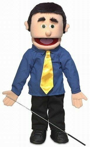 Silly Puppets George Caucasian 25 Inch Full Body Puppet For Sale