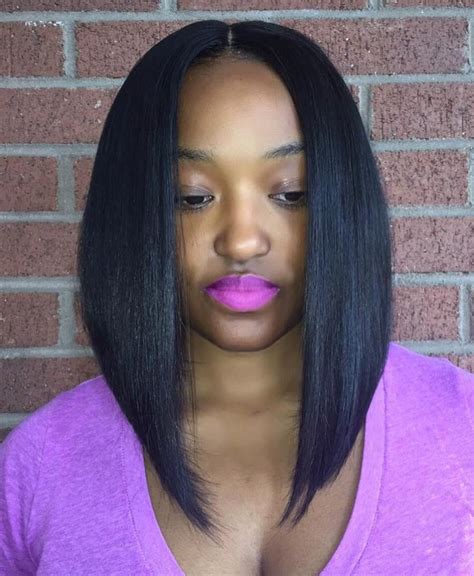 30 Middle Part Bob Sew In Fashionblog