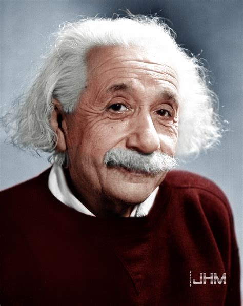 Albert Einstein Color By Jorge Henrique Martins Cores História