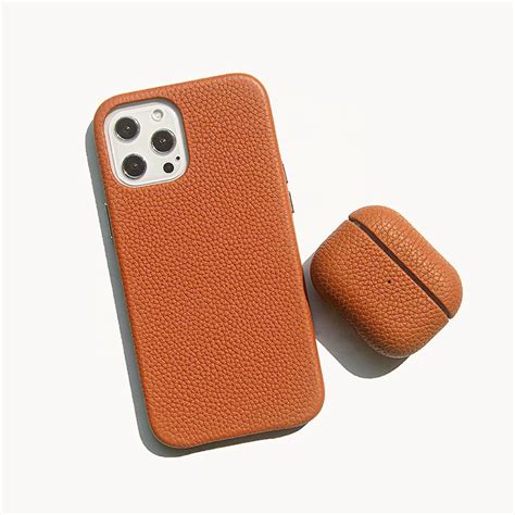 Full Grain Leather Wrapped Cases For Iphone 12 Pro And Max Hmd Collection
