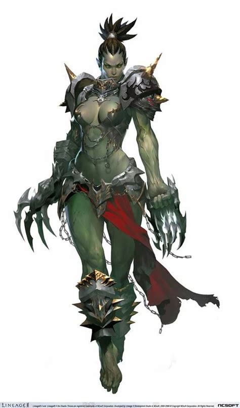 Pin By Victor Hugo On Concept Art Orcs Trolls And Goblins Female Orc